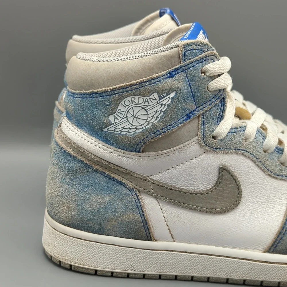 NIKE Jordan 1 Retro OG High Hyper Royal Mens Shoes Size US 9.5 555088-402